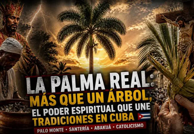De Changó a la Semana Santa: la palma real que une religiones en Cuba