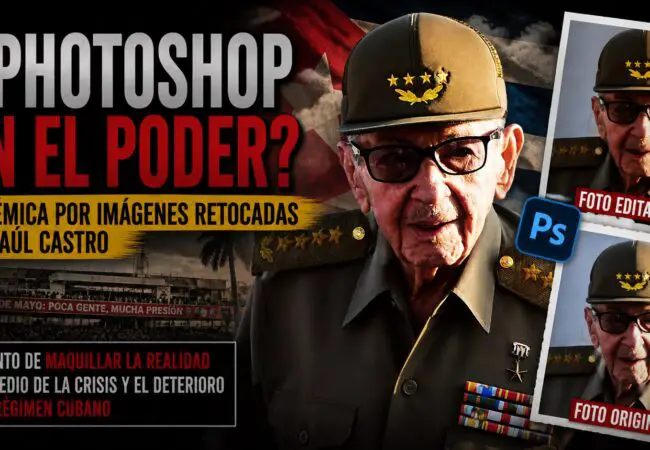 Periodistas oficialistas retocan fotos de Raúl Castro durante el 1ro de Mayo para ocultar su deteriorado estado físico
