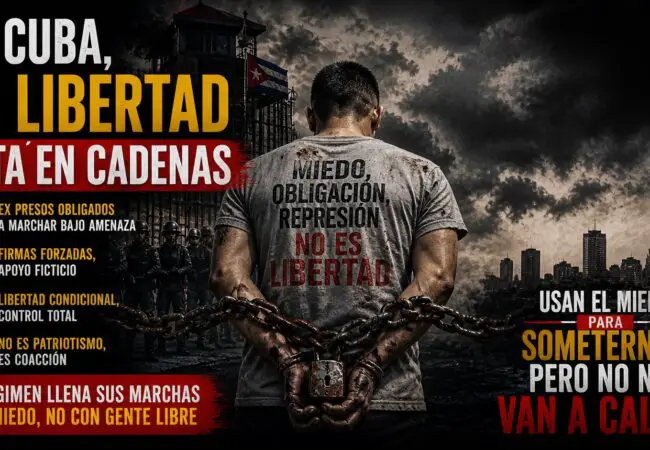«Fuimos por miedo»: Reclusos recién liberados en Santiago de Cuba fueron obligados a marchar el 1ro de Mayo bajo amenazas de regresarlos a prisión