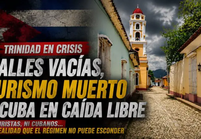 Ni turistas ni cubanos: así lucen hoy las calles vacías de Trinidad, uno de los puntos turísticos más visitados de CUba